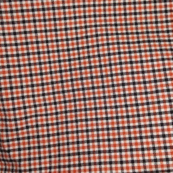 Banana Republic Blue And Orange Plaid Preppy Chino Everyday Short 100% Cotton 36 - Picture 2 of 7